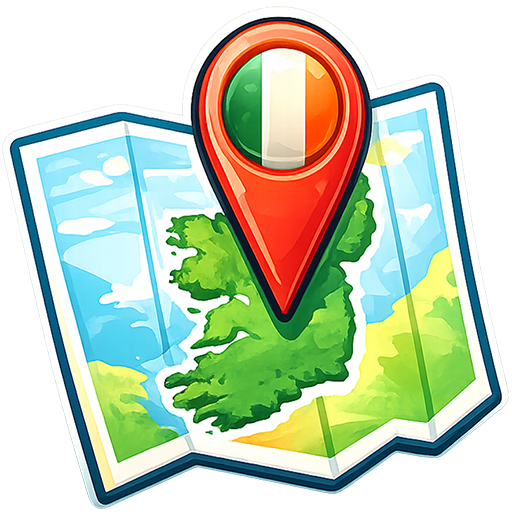 爱尔兰旅行地图